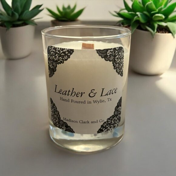 Leather and Lace Candle - Picture 1 of 1